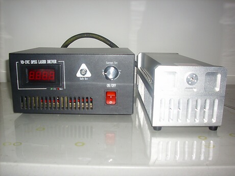 VA-III-3000-532 3-Watt 532nm laser-system.